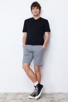 Trendyol TMNSS19BO0002 Volwassenen Mannen T-shirt Single pack - Zwart - M