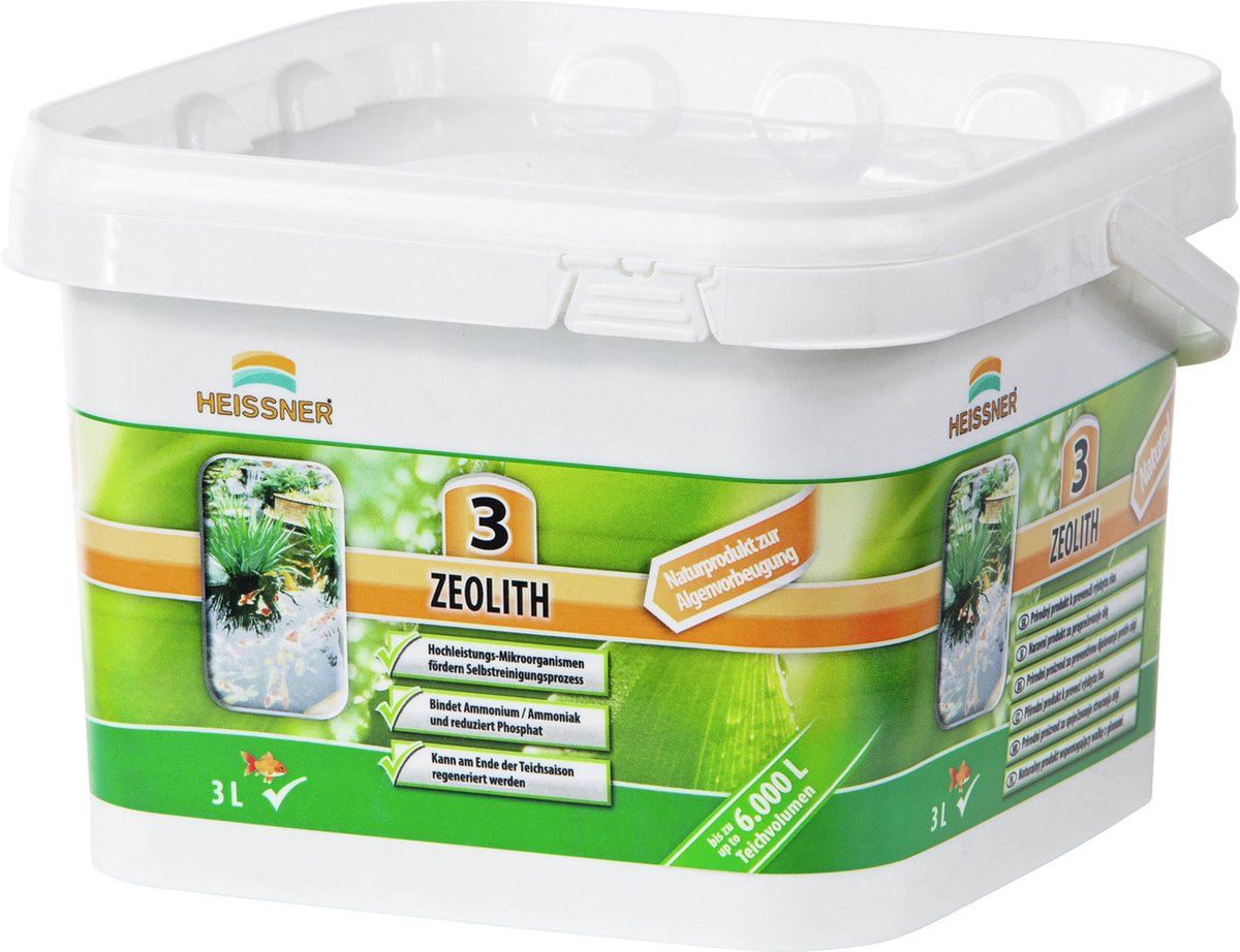 Heissner vijver zeoliet incl. opstartbacteriën 3kg