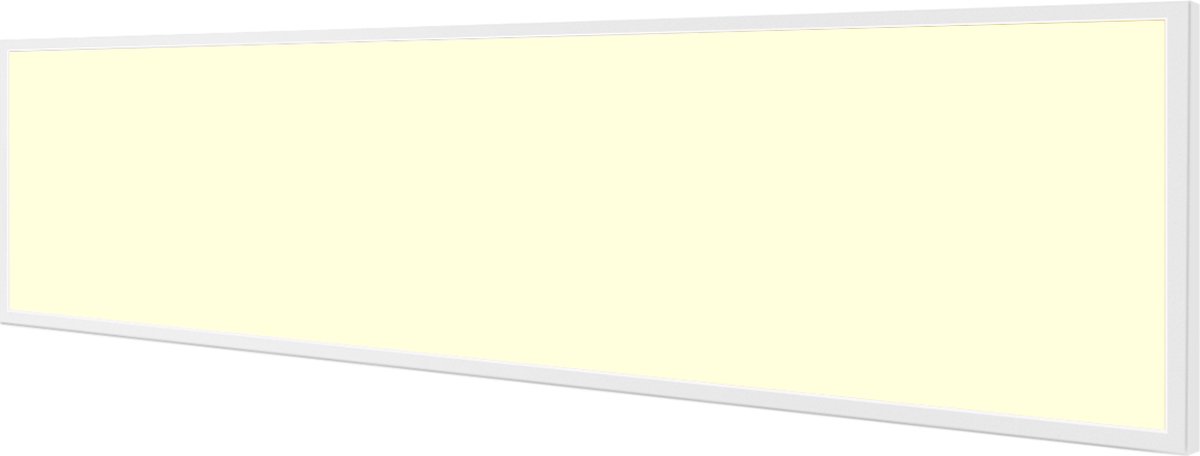 LED Paneel 30x120 - Velvalux Lumis - LED Paneel Systeemplafond - Warm Wit 3000K - 40W - Inbouw - Rechthoek - Wit - Flikkervrij