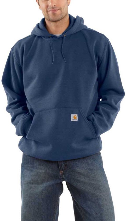 Carhartt K121 Midweight Hooded Sweatshirt - Original Fit - Navy - L (valt als XL)