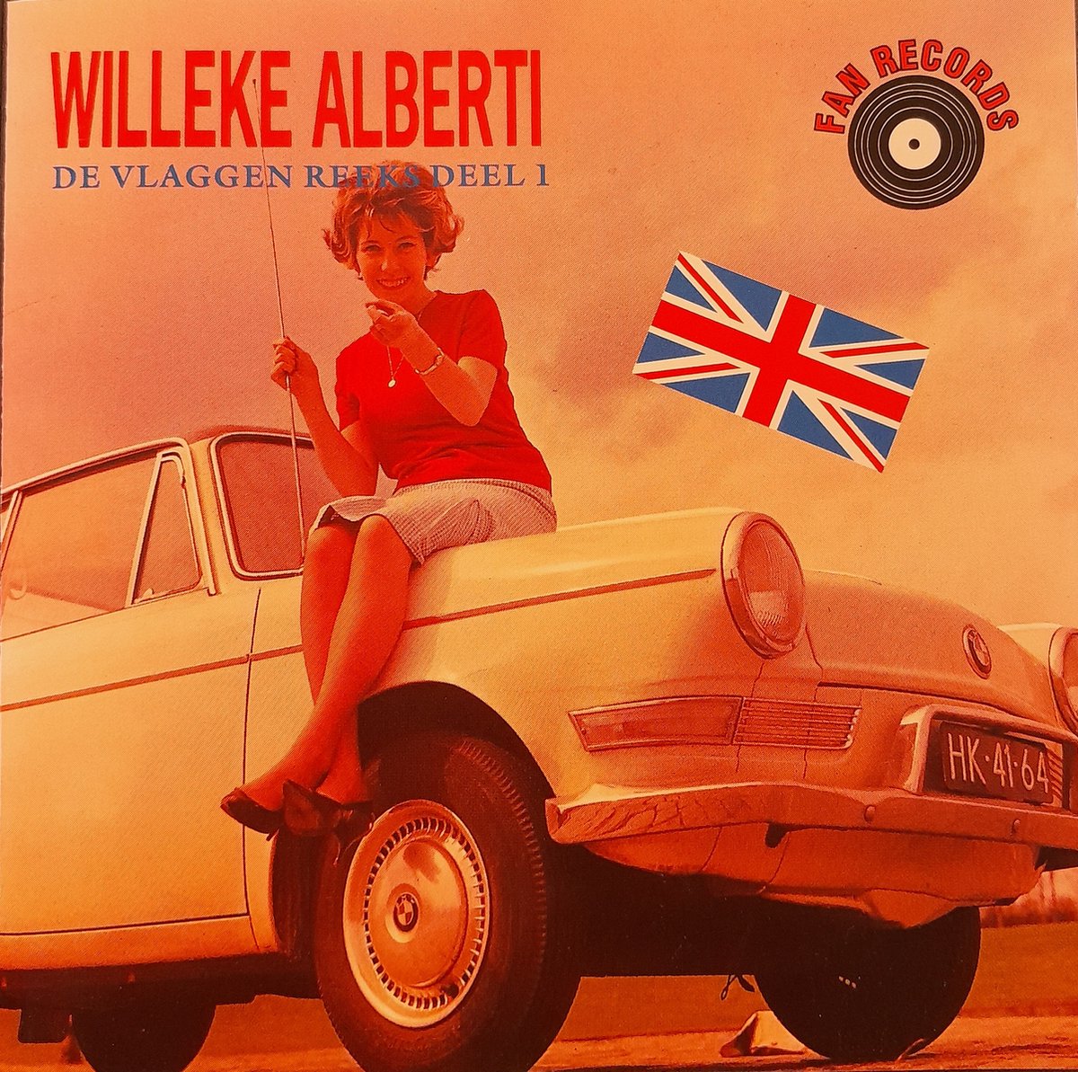 Willeke Alberti - De Vlaggenreeks Deel 1 - Cd 4 track (1965)