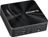 Gigabyte GB-BRR3-4300, UCFF, Mini PC barebone, DDR4-SDRAM, M.2, PCI Express, SATA, Wi-Fi 6 (802.11ax), 90 W
