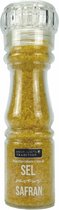 Savor & Sens Zoutmolen - Peper- en zoutstel - Saffraan Zoutmolen - 155 gram -