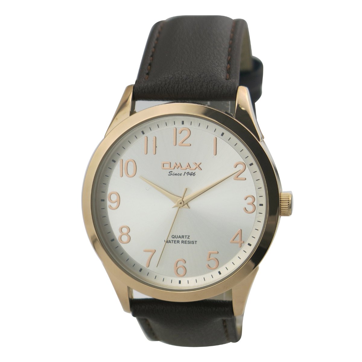 OMAX JX06R65A Quartz - Dames - Waterdicht - Leder