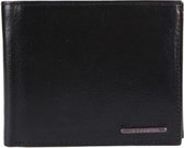 Bellugio - [Vistula Matte] - Luxe Leren portemonnee portefeuille voor mannen heren zwart speciaal RFID - Vaderdag Cadeau Geschenkidee Verjaardagscadeau voor hem - HandbagsUniverse