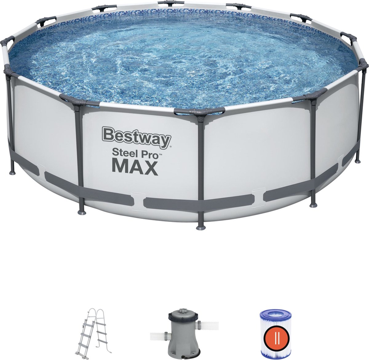 Bestway Steel Pro Zwembad met Frame - 366x100 Cm