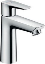 Robinet pour lavabo en saillie hansgrohe Talis E - hauteur de bec 11 cm - économie d'eau et d'énergie - sans vidage - chrome