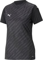 Puma Team Ultimate Shirt Korte Mouw Dames - Zwart | Maat: S