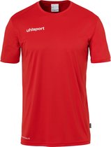 Uhlsport Essential Functioneel T-Shirt Heren - Rood / Wit | Maat: XL