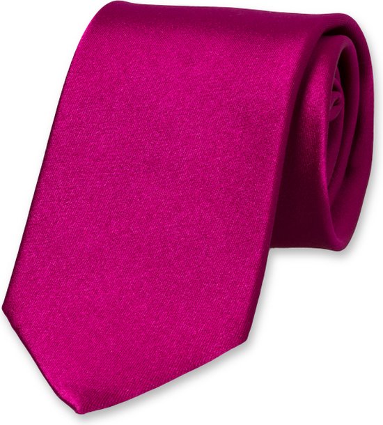 Cravate EL Cravatte - Violet - 100% Soie Satinée