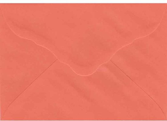 100 Luxe Enveloppen - Oranje - 22,3x16cm