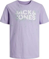 Jack & Jones Core Splash SS Crew T-shirt Jongens - Maat 164