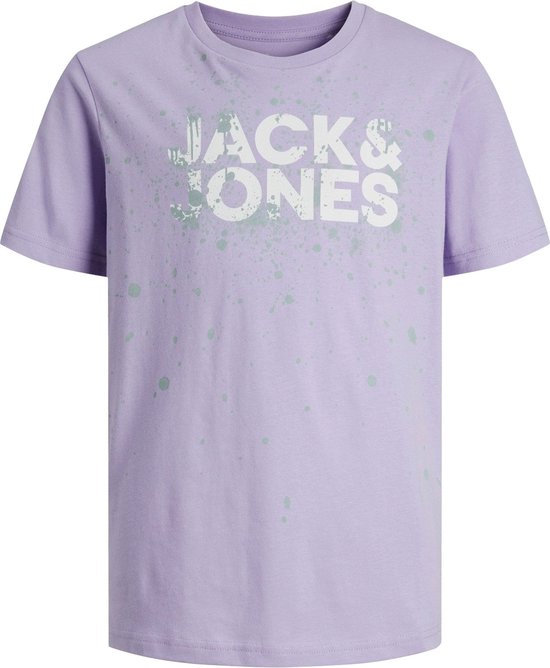 Jack & Jones Core Splash SS Crew T-shirt Jongens - Maat 152