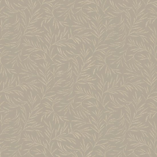 Bloemen behang Profhome 333263-GU vliesbehang glad met bloemen patroon mat bruin bronzen grijs 5,33 m2