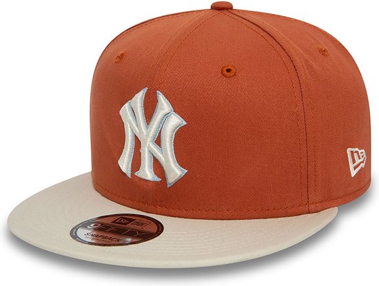 New Era New York Yankees MLB Patch Brown 9FIFTY Snapback Cap M/L