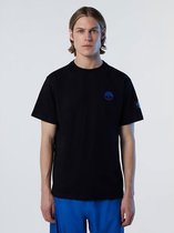 North Sails Comfort Fit T-shirt Met Korte Mouwen Zwart L Man