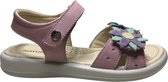 Naturino - Brunnita - Mt 32 - velcro multi color bloemen lederen sandalen - roze