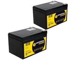 Universal Power Vervangende Accu Voor EvRider Caddy Scooter 24V 2 X 12V 12Ah