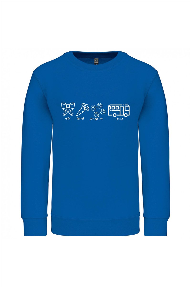 ik word grote zus - blauw - 122/128