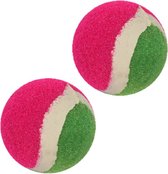 Tennisballen Scratch - Racketspel - Scratch Ball - 040787 - Groen - Klittenband - Kinder Speelgoed - Fysieke Activiteit - 4 cm - Vanaf 3 jaar