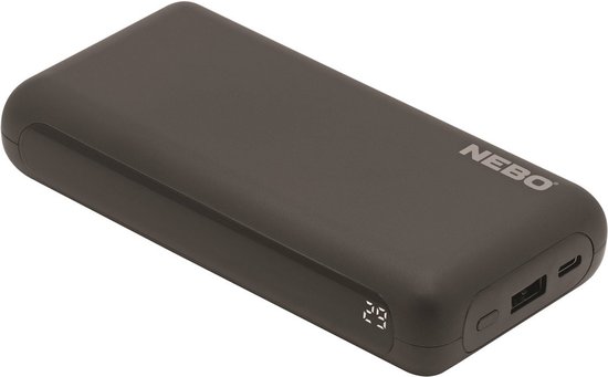 Nebo 20K Powerbank 20000mAh Zwart