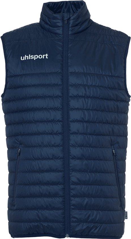 Uhlsport Id Bodywarmer Kinderen - Marine / Zwart Gemeleerd | Maat: 128