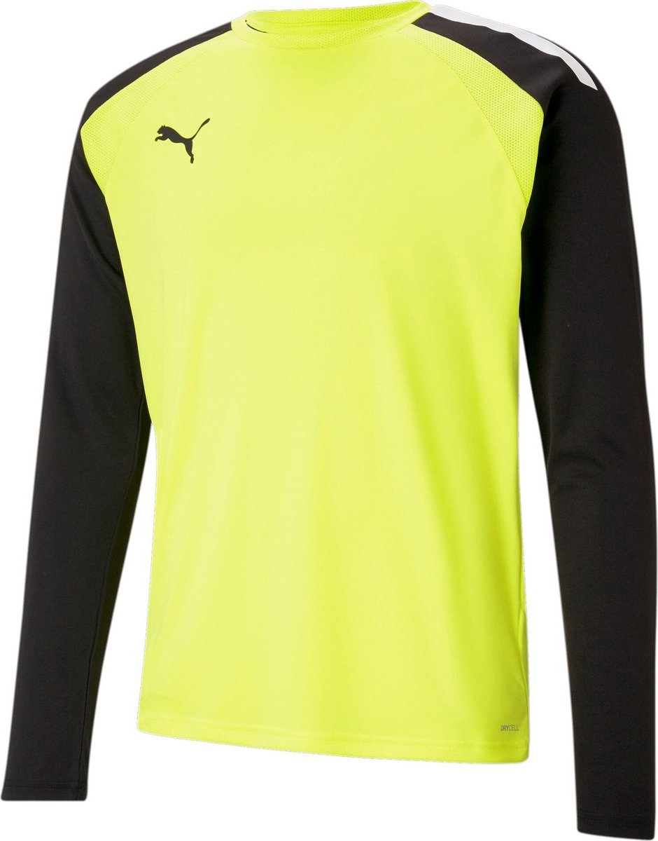 Puma Teampacer Keepershirt Lange Mouw Heren - Fluogeel / Zwart | Maat: S