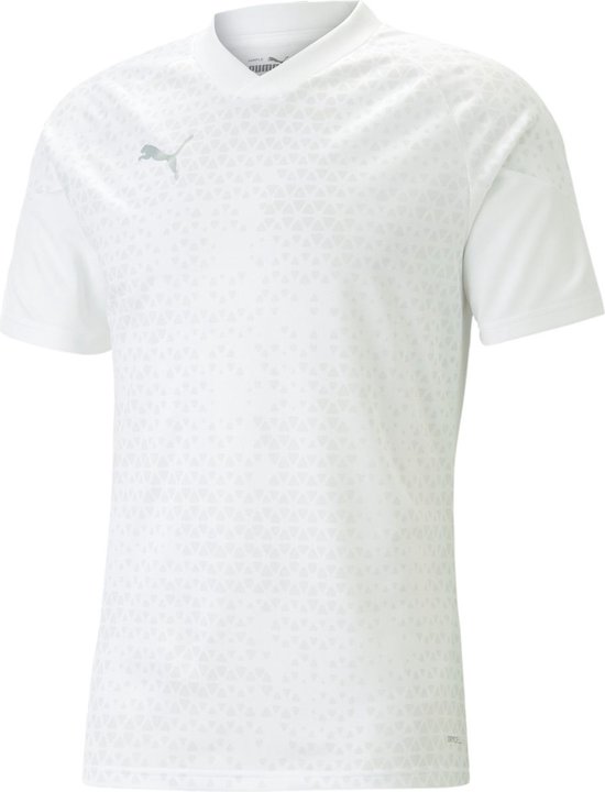 Puma Team Cup T-Shirt Heren - Wit | Maat: L