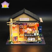 Puzzle de magasin de variétés japonais 3D pour Adultes, ensemble de construction de maquettes en bois, cadeau d'anniversaire et de noël