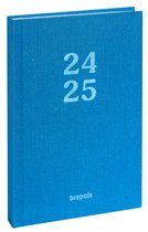 Agenda Brepols 2024-2025 - ÉTUDIANT - ARC-EN-CIEL - Aperçu hebdomadaire - Bleu clair - 9 x 16 cm