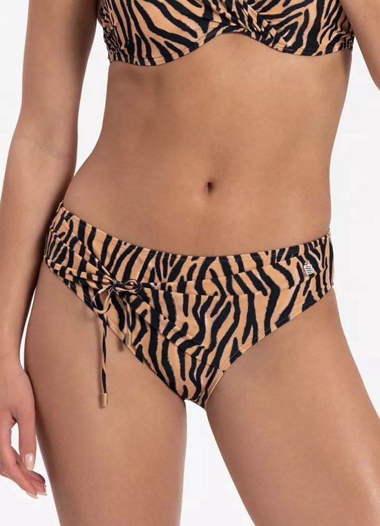 Beachlife Soft Zebra Dames Bikinibroekje - Maat 42 (XL)