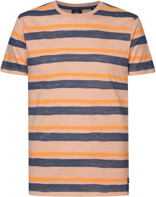 Petrol - T-Shirt Islander Oranje - Heren - Maat XXL - Regular-fit
