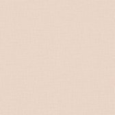 Uni kleuren behang Profhome 387125-GU vliesbehang hardvinyl warmdruk in reliëf licht gestructureerd in used-look mat roze oudroze 5,33 m2