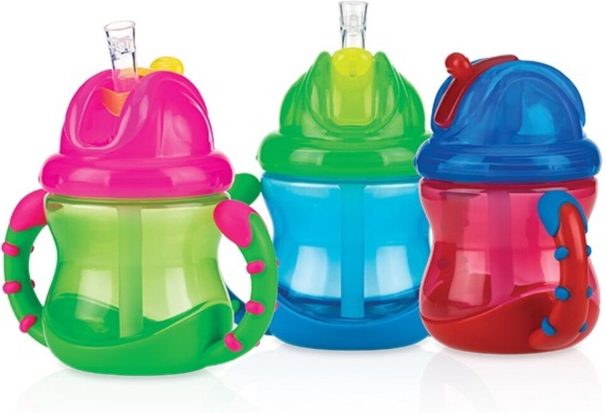 Goedkoopste Nuby Flip It Antilekbeker - Rood