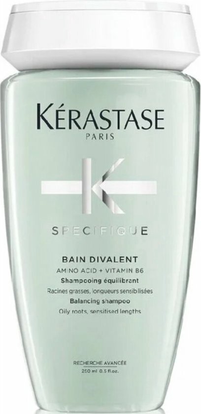 Kérastase Spécifique Bain Divalent – Balancerende shampoo voor een vette hoofdhuid en gevoelige lengten – 250ml