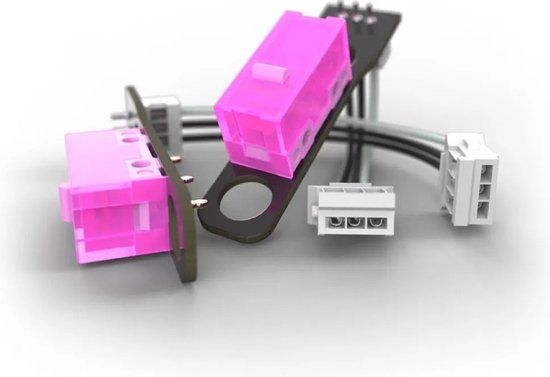 Endgame Gear OP1 Switch Set HNCHK 150m - Muis schakelaar - 60-70gf - set van 2 - paars, zwart