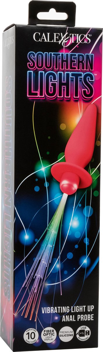 Goedkoopste Vibrating Light Up Anal Probe