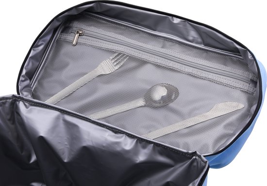 Brisby 4 Laags Geïsoleerde Koeltas - Lunchtas 40 liter - Zwart Blauw van Brisby — afbeelding 3