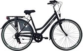 Uniek: Vélo de Ville Femme 6S 28'' noir mat