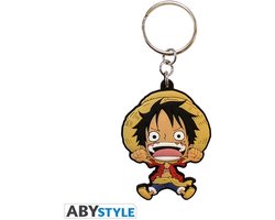 One Piece Sleutelhanger PVC Luffy SD