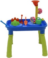 Watertafel - Zandtafel - Speeltafel voor Kinderen - Activiteiten Tafel voor Baby en Kinderen - Donker Blauw