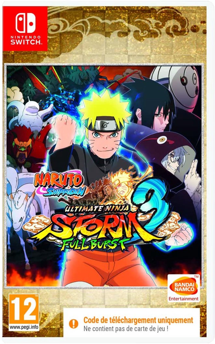 Naruto Shippuden: Ultimate Ninja Storm 3 Full Burst (Code-in-a-box)