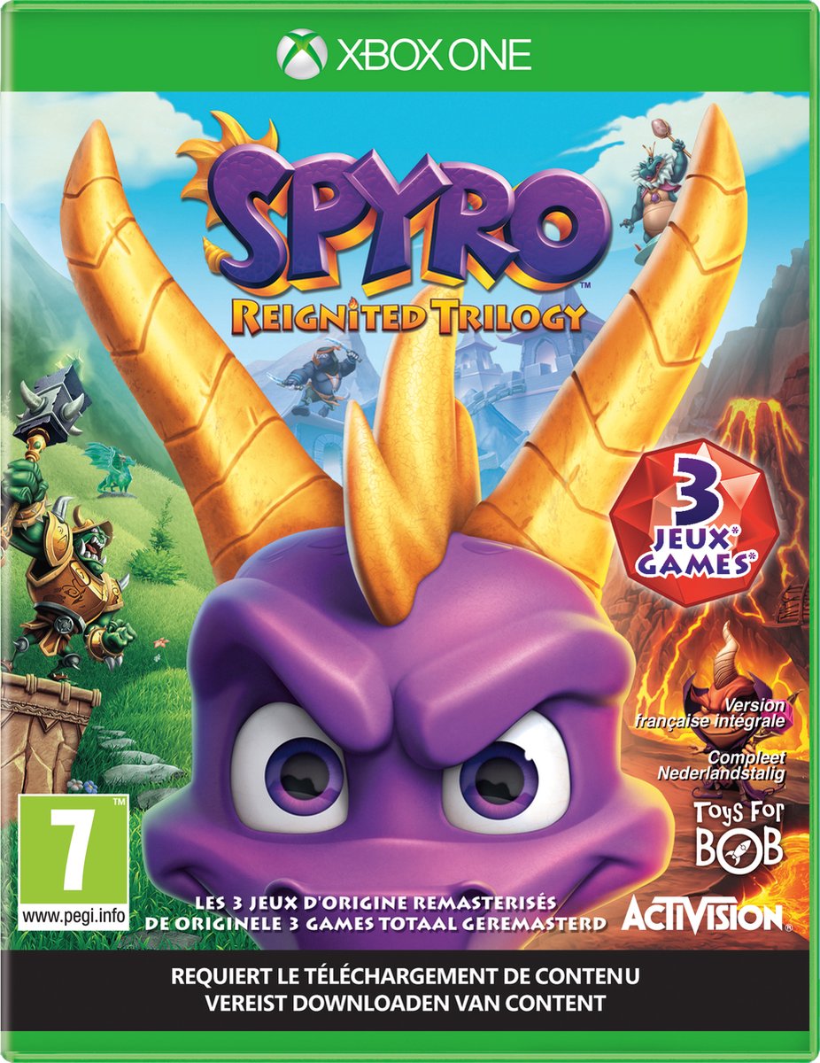 XbOne Spyro Reignited Trilogy