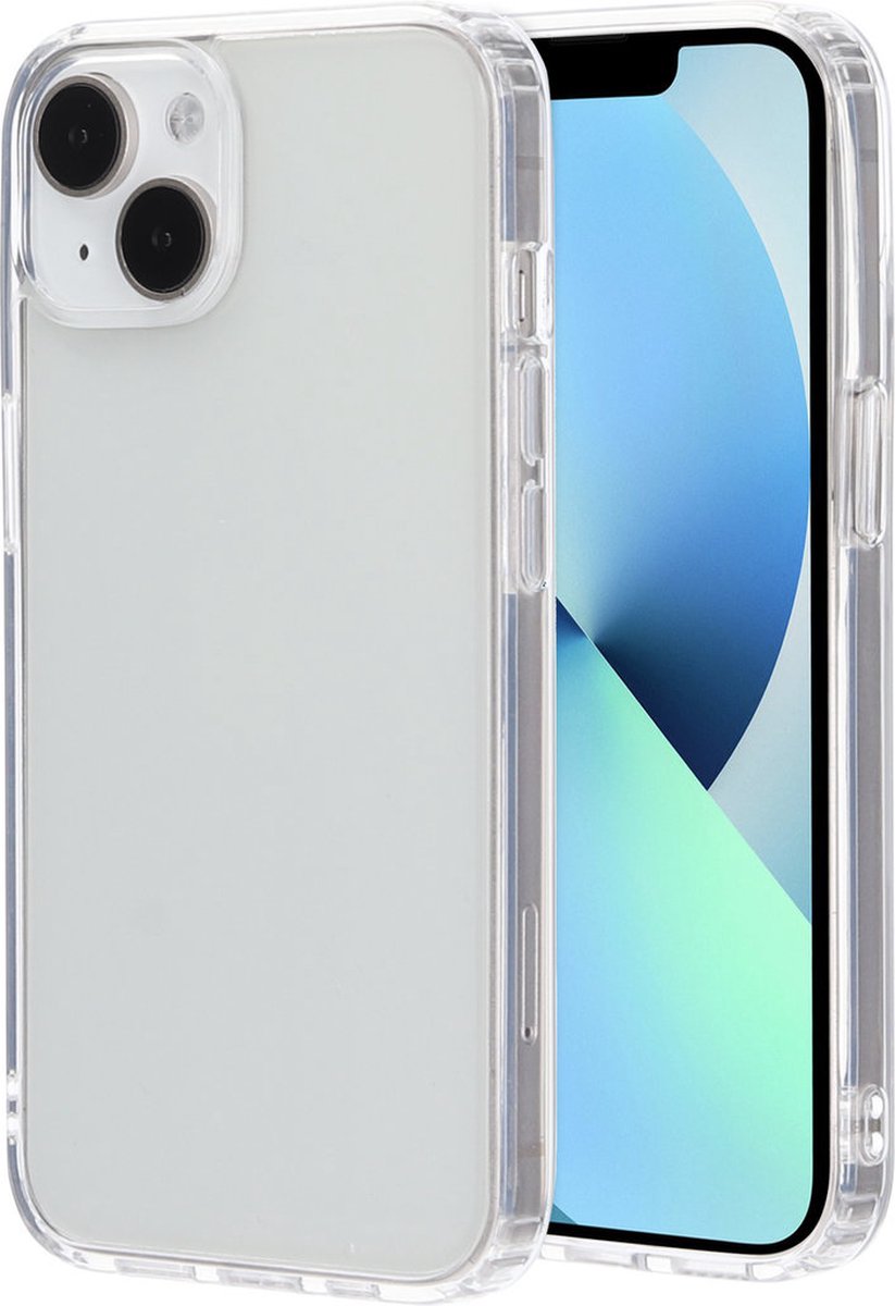 Mobiparts hoesje geschikt voor Apple iPhone 13 - Hardcover - Transparant