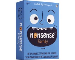 Editions Du Hibou Nonsense Family - Nederlands kaartspel - Verzin te gekke verhalen