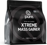 PURE Xtreme Mass Gainer - chocolade - 3000gr - eiwitten - weight gainer - koolhydraten