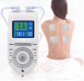 ValueStar - Tens Apparaat - Tens Elektroden - Elektrodentherapie Apparaat (3 in 1) voor Spierstimulatie (TENS) Massage en (EMS) Pijn Therapie - inclusief 8 Elektroden - Verlicht pijn - Gebruiksgemak