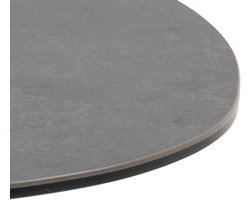 Giga Living Salontafel Bergan - Zwart Keramiek - 84x77x34cm