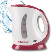 Beper Elektrische Waterkoker - 1 Liter - 900W - Cool Touch - Wit
