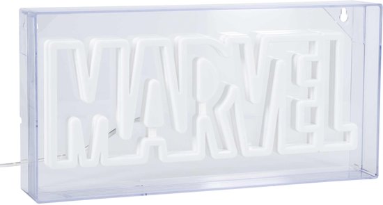 Marvel - Marvel Logo LED Neon Lamp incl. USB snoer met Schakelaar
